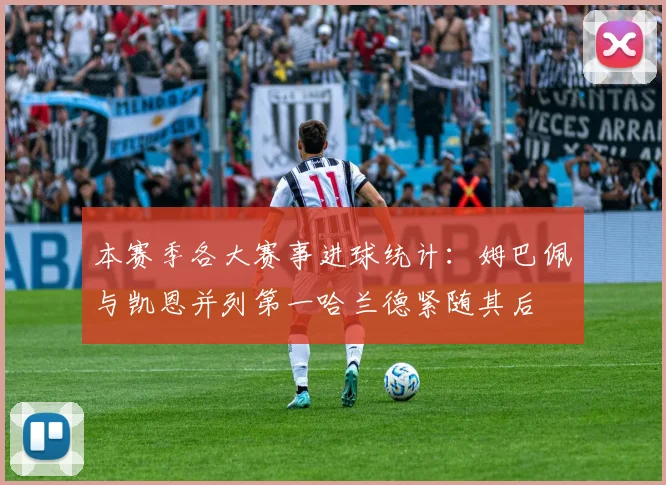 本赛季各大赛事进球统计：姆巴佩与凯恩并列第一哈兰德紧随其后